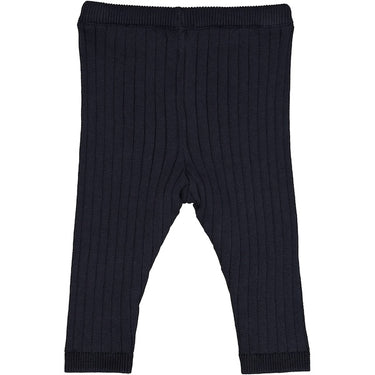 Knit Rib Pants, Night Blue, Müsli