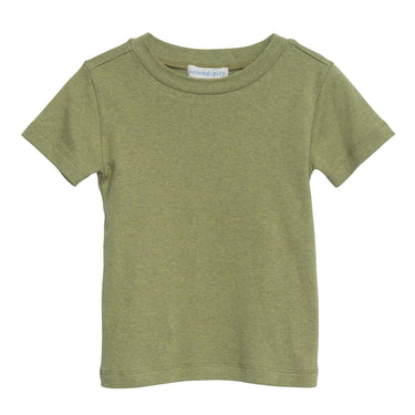 T-shirt Ensfarvet, Grass, Serendipity
